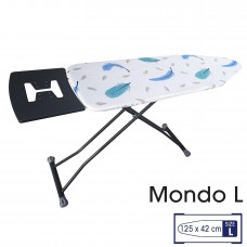 Дошка для прасування Casa Si Mondo L 125x42 Grey/Blue Feathers (CS93570L342)