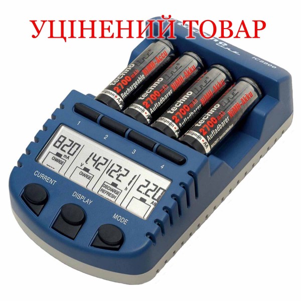 Зарядний пристрій Technoline BC1000 SET + аккумулятори (BC1000) Discounted