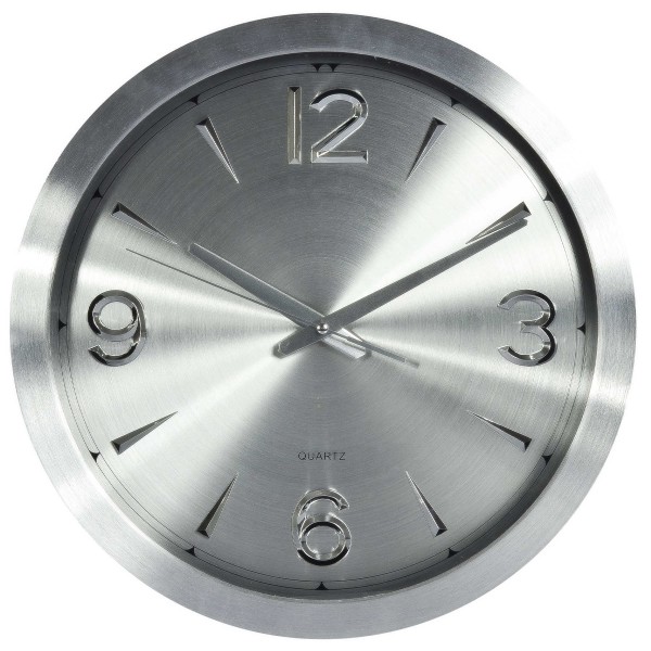 Фото - Настенные часы Technoline Годинник настінний  634911 Metal Silver  DAS301800 (634911)