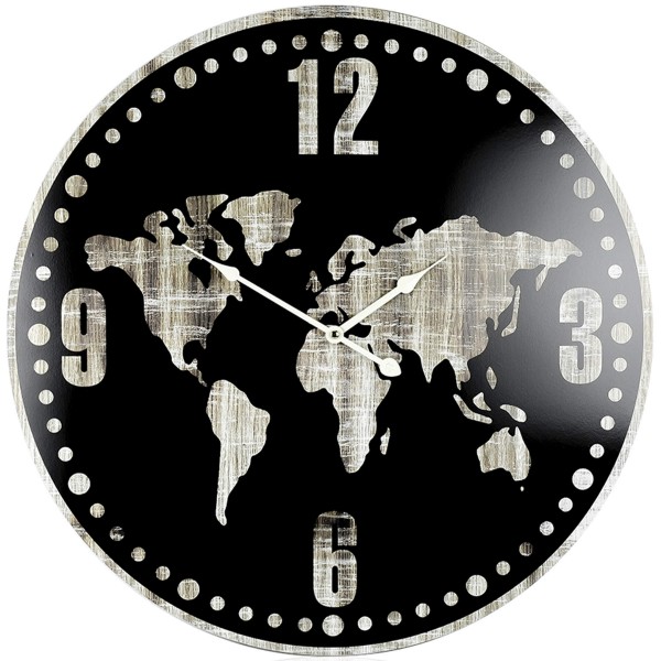 Фото - Настенные часы Technoline Годинник настінний  938228 World Map  DAS301209 (938228)