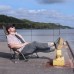 Крісло розкладне Uquip Sandy XL Sand/Grey (244043)