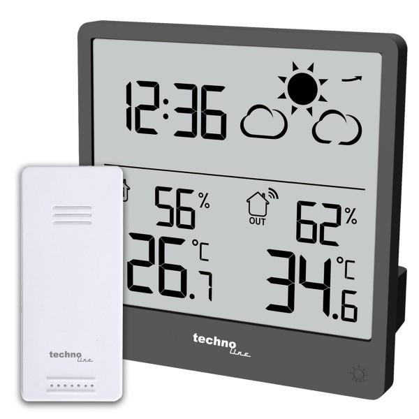 Метеостанція Technoline WS9138 Graphite (WS9138)
