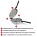 Сковорода подвійна Flonal Dura Induction Rocky Twins 28 см з решіткою (RKIWP2830)_Discounted