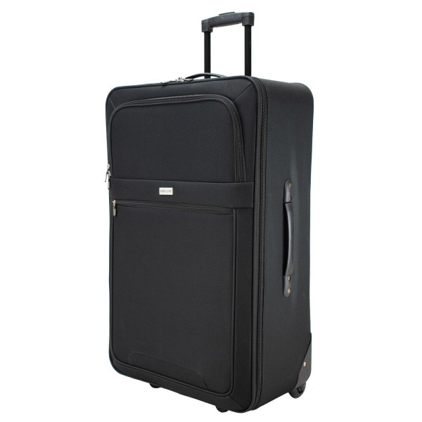 Photos - Luggage Semi Line Валіза  24" (M) Black  DAS302636 (T5659-2)
