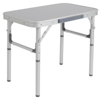 Стіл Bo-Camp Premium 56x34 cm Grey (1404419)  (Безкоштовна доставка)