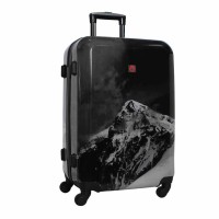 Валіза Swissbrand Verbier (M) Black (SWB_LHVER001M)  (Безкоштовна доставка)
