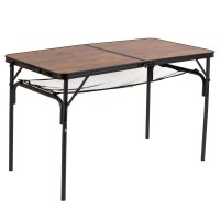 Стіл Bo-Camp Greene 120x60 cm Black/Wood look (1404210)  (Безкоштовна доставка)