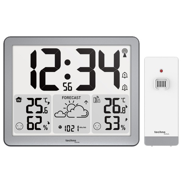 Метеостанція Technoline WS6780 Silver (WS6780)