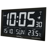 Годинник настінний Technoline WS8007 Black (WS8007)  (Безкоштовна доставка)