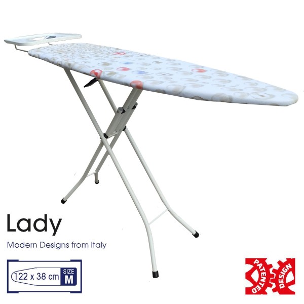 Дошка для прасування Casa Si Lady 122x38 White/Perls (CS93574R267)