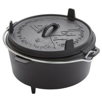 Казан з кришкою Groenberg Askja Pot 25 cm / 4 L Black (266016)