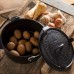 Казан з кришкою Groenberg Askja Pot 25 cm / 4 L Black (266016)
