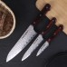 Набір із 3 кухонних ножів Samura KAIJU (SKJ-0220)