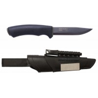 Ніж Morakniv Bushcraft Survival Black вуглецева сталь (11742)