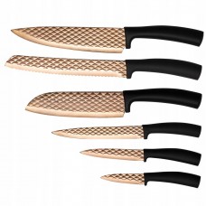 Набір ножів із 5 предметів Berlinger Haus Metallic Line Rose Gold Edition (BH-2612)