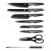 Набір ножів із 8 предметів Berlinger Haus Metallic Line Carbon Pro Edition (BH-2586)