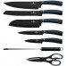 Набір ножів 8 предметів Berlinger Haus Metallic Line Aquamarine Edition (BH-2564)