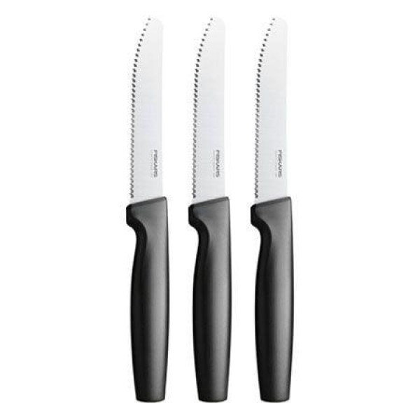 Набір столових зубчастих ножів Fiskars Functional Form Table Knife Set (1057562)