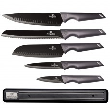 Набір ножів із 6 предметів Berlinger Haus Metallic Line Carbon Pro Edition (BH-2701)