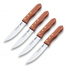 Набір із 4 кухонних стейкових ножів 3 Claveles Angus (01047)