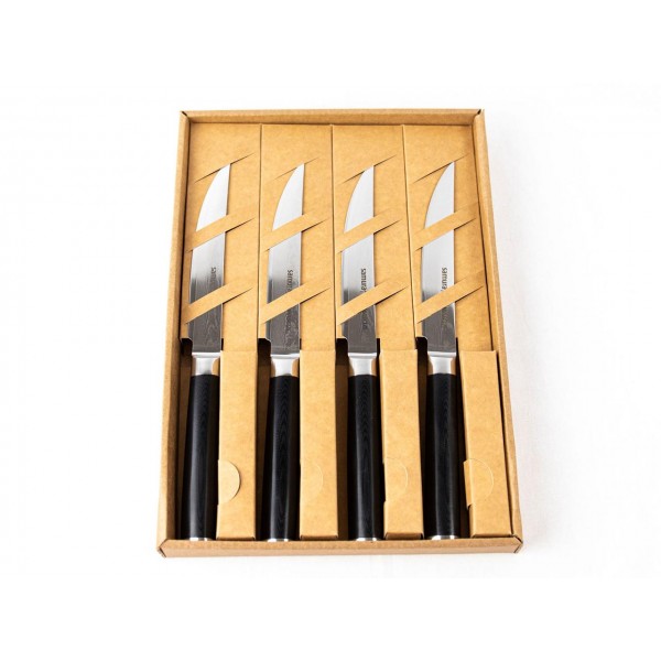 Набір ножів для стейка 4 предмети Samura Damascus (SD-0031S)