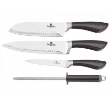 Набір ножів Berlinger Haus Metallic Line Carbon Pro Edition 4 предмети (BH-2497)