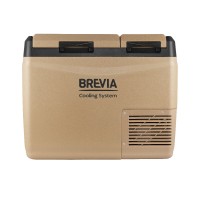 Холодильник автомобільний Brevia 39л двокамерний 23400