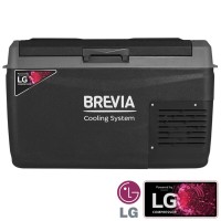 Холодильник автомобільний Brevia 29л (компресор LG) 24275  (Безкоштовна доставка)