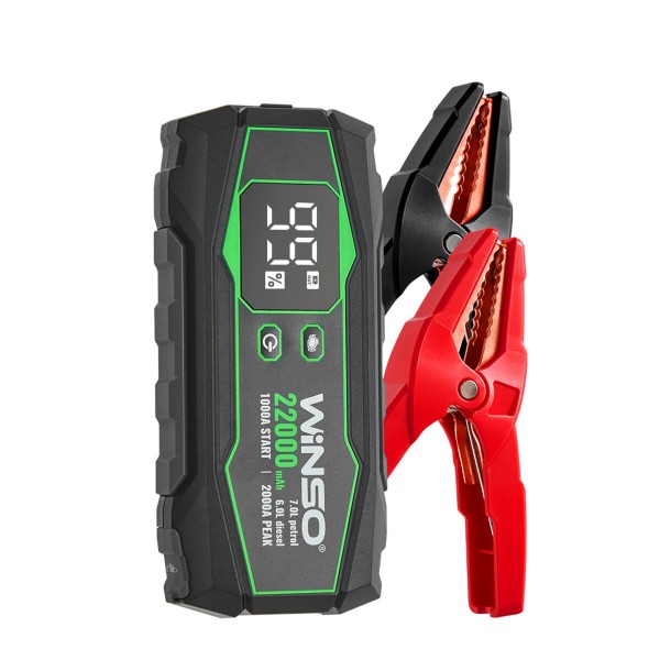 Пусковий пристрій Winso Jump Starter 1000A/2000A 22000mAh