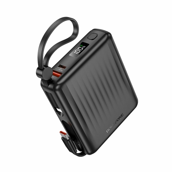 Повербанк (Power Bank) Borofone 15000mAh BJ70A Vigorous 22.5W+PD20W чорний