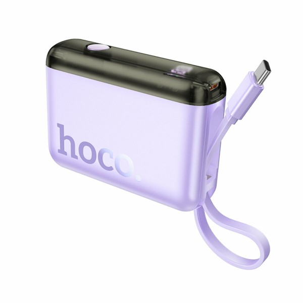 Повербанк (Power Bank) Hoco 10000mAh J139 Hero 22.5W+PD20W фіолетовий