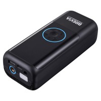 Компресор портативний Brevia 3в1 10Атм 21л/хв 6000mAh з LED-ліхтарем та автостопом + PowerBank