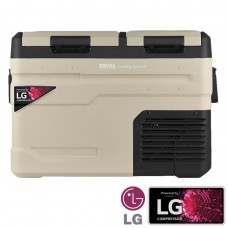 Холодильник автомобільний Brevia 38л (компресор LG) двокамерний 23425  (Безкоштовна доставка)