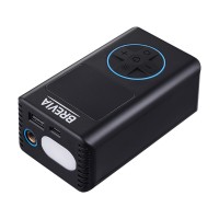 Компресор портативний Brevia 3в1 10Атм 19л/хв 4000mAh з LED-ліхтарем та автостопом + PowerBank