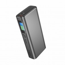 Повербанк (Power Bank) Hoco 20000mAh Q17B Electric 130W сірий