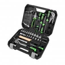 Професійний набір інструментів в кейсі Winso Pro 1/2", 1/4" 72Т, CR-V, 56од.