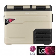 Холодильник автомобільний Brevia 47л (компресор LG) двокамерний 23525  (Безкоштовна доставка)