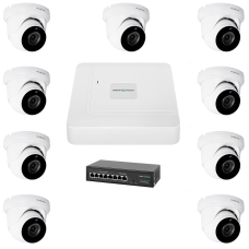 Комплект відеоспостереження на 9 камер GV-IP-K-W77/09 5MP