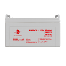 Акумулятор гелевий LPM-GL 12V - 120 Ah  (Безкоштовна доставка)
