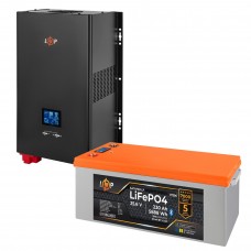 Комплект резервного живлення LogicPower 3500W + літієва (LiFePO4) батарея 5888Wh  (Безкоштовна доставка)