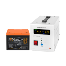 Комплект резервного живлення LogicPower B500 + літієва (LiFePO4) батарея 640 Wh