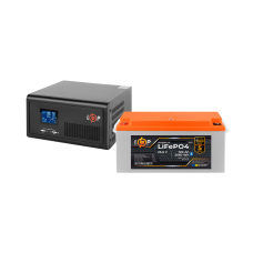Комплект резервного живлення LP(LogicPower) ДБЖ + літієва (LiFePO4) батарея (UPS В2300 + АКБ LiFePO4 2560W)  (Безкоштовна доставка)
