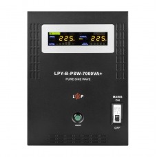 ДБЖ з правильною синусоїдою 48V LPY-B-PSW-7000VA+(5000Вт)10A/20A Уцінка