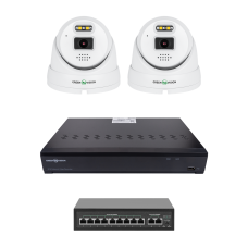Комплект відеоспостереження на 2 камери GV-IP-K-W101/2 5MP (Ultra AI)