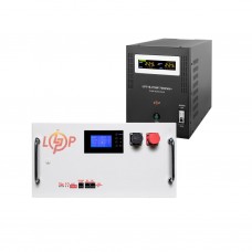 Комплект резервного живлення LogicPower B7000 + літієва (LiFePO4) батарея 16128 Ватт  (Безкоштовна доставка)