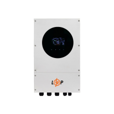 Гібридний сонячний інвертор (ДБЖ) LPW-V IV WP-6000VA (6000Вт) 48V 120A MPPT 120-450V ON-OFF GRID IP65