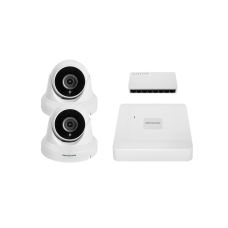 Комплект відеоспостереження на дві камери GV-IP-K-W95/ 5MP  (Безкоштовна доставка)