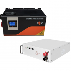 КРЖ LogicPower W3000 + літієва (LiFePO4) батарея 5120 Вт (22892+38179 200 Ah)  (Безкоштовна доставка)