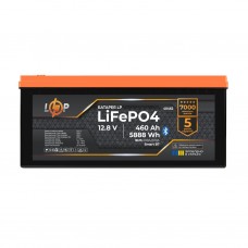 Акумулятор LP LiFePO4 12,8V - 460 Ah (5888Wh) (BMS 200A/200А) пластик Smart BT  (Безкоштовна доставка)