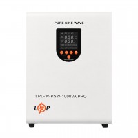 ДБЖ LP LPL-W-PSW-1000VA PRO (700Вт) 5А/10А/15А/20A з правильною синусоїдою 12V